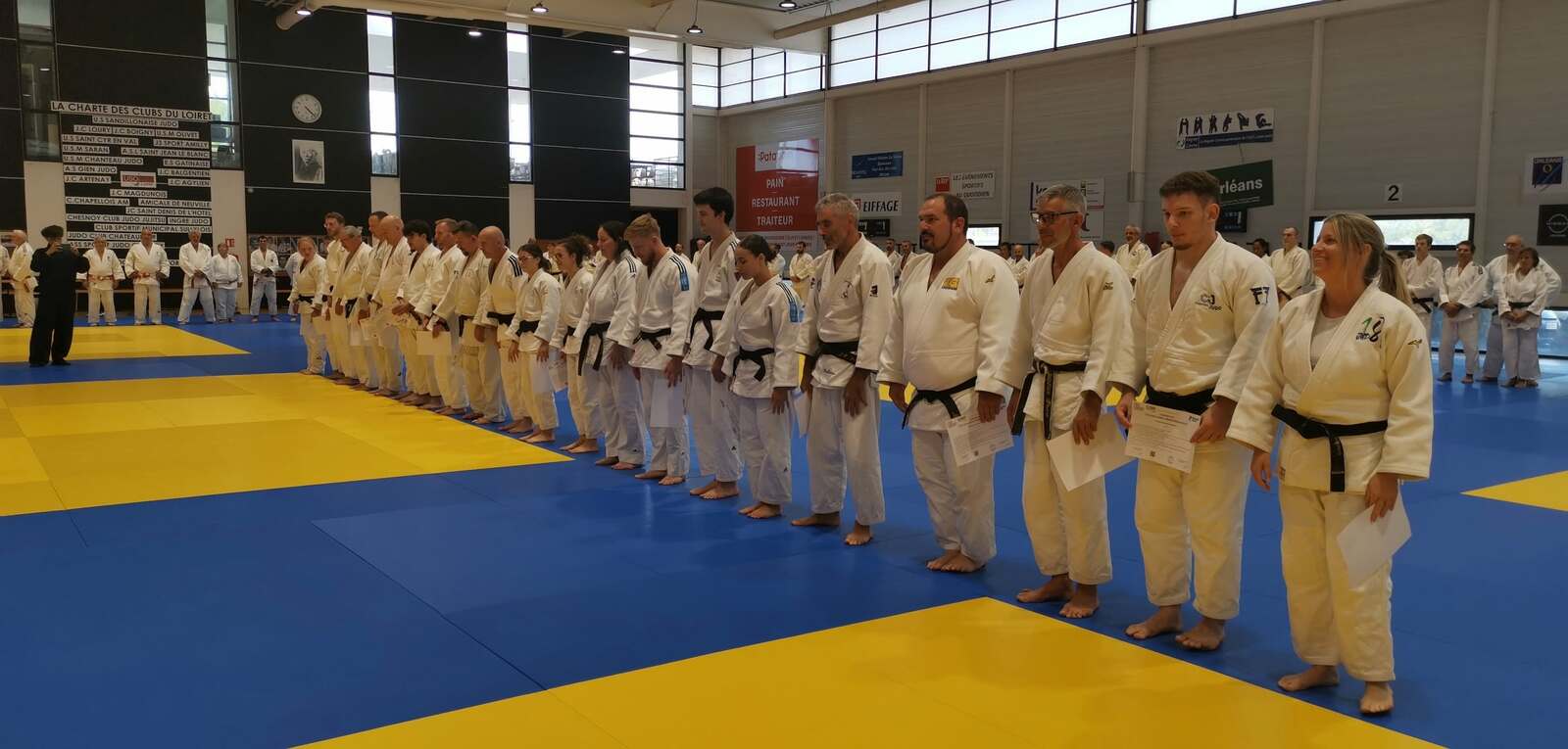 Marco obtient son diplôme de CQP Moniteur des Arts Martiaux Judo