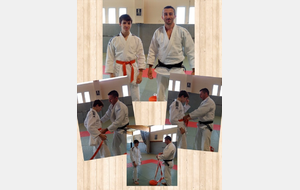 Nouvelle ceinture orange au jujitsu