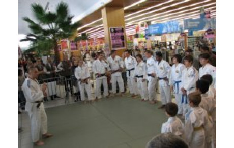 Judo au Super U de Baule
