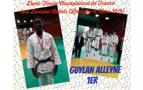 Demi-Finale Championnat de France 1ère Division Cadets