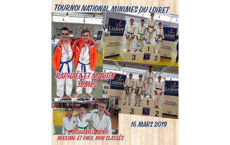 Tournoi National Minimes du Loiret