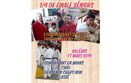 Quart de finales Séniors