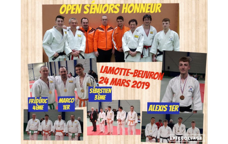 Open Séniors Honneur