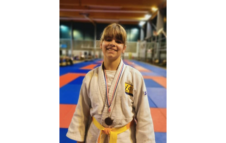 Championnat Départemental Benjamins : Ludivine 3ème